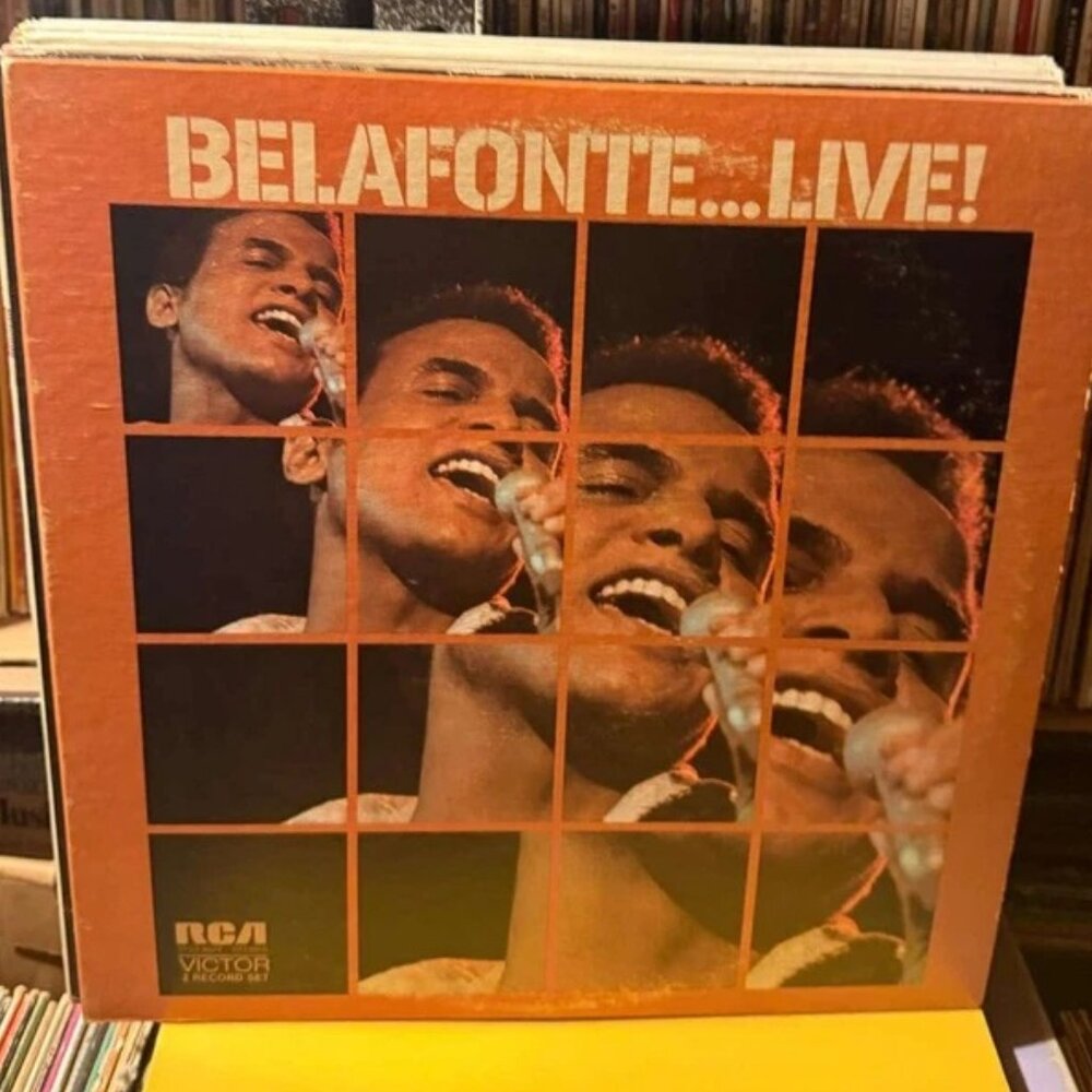 Harry Belafonte – Belafonte ...Live! Vintage 33rpm VG+ AB69